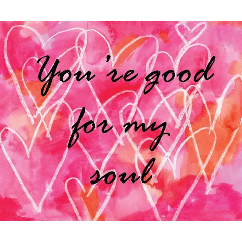Youre Good Black Modern Wood Framed Art Print by Seay, Anne