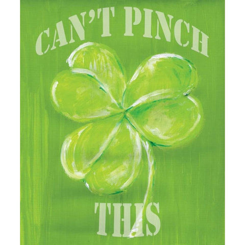 Cant Pinch This Black Modern Wood Framed Art Print by Seay, Anne