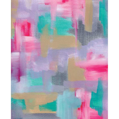 Abstract II White Modern Wood Framed Art Print by Seay, Anne