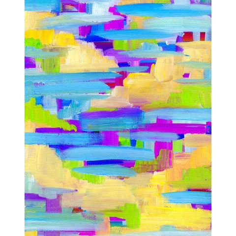 Marsh Sunset Black Modern Wood Framed Art Print with Double Matting by Seay, Anne