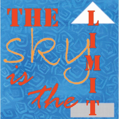 The Limit Gold Ornate Wood Framed Art Print with Double Matting by Seay, Anne
