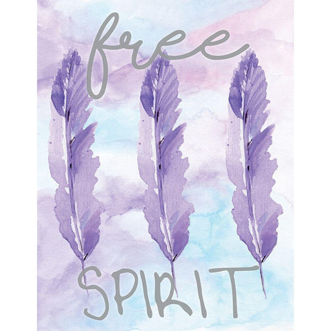 Free Spirit Black Modern Wood Framed Art Print by Seay, Anne