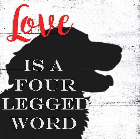 Pet III Black Ornate Wood Framed Art Print with Double Matting by Seay, Anne