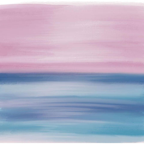 Abstract Beach White Modern Wood Framed Art Print by Seay, Anne