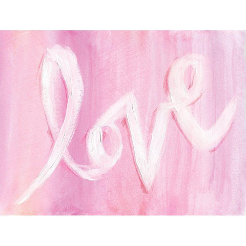 Valentine III Black Modern Wood Framed Art Print with Double Matting by Seay, Anne