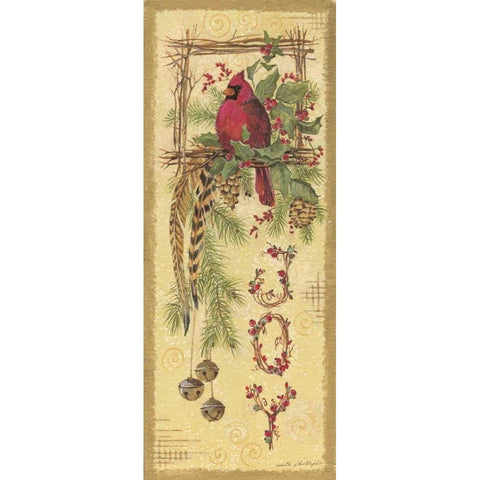 Joy White Modern Wood Framed Art Print by Phillips, Anita