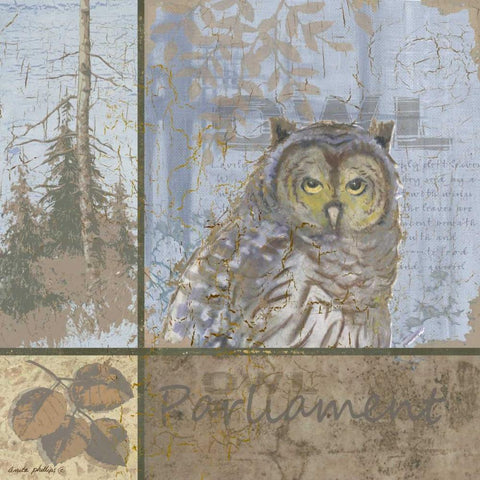 Parliament White Modern Wood Framed Art Print by Phillips, Anita