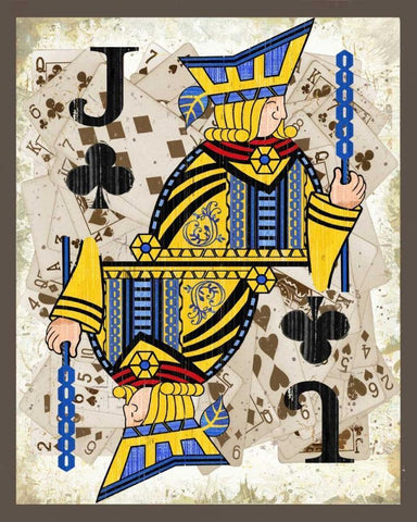 Jacks Black Ornate Wood Framed Art Print with Double Matting by Phillips, Anita