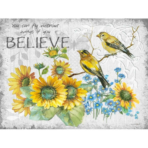 Blessed Black Modern Wood Framed Art Print by Phillips, Anita