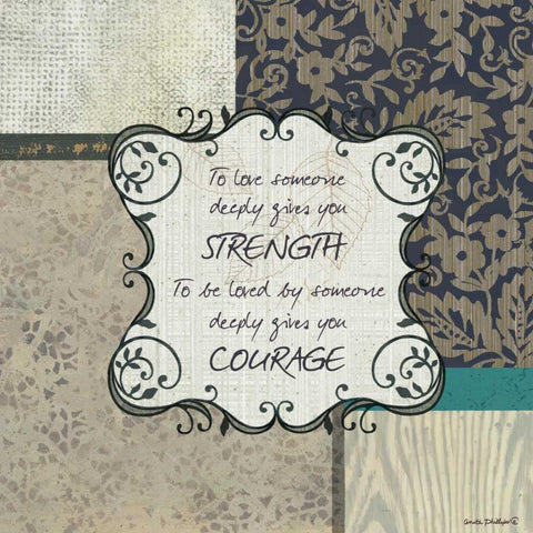 To Love Someone White Modern Wood Framed Art Print by Phillips, Anita