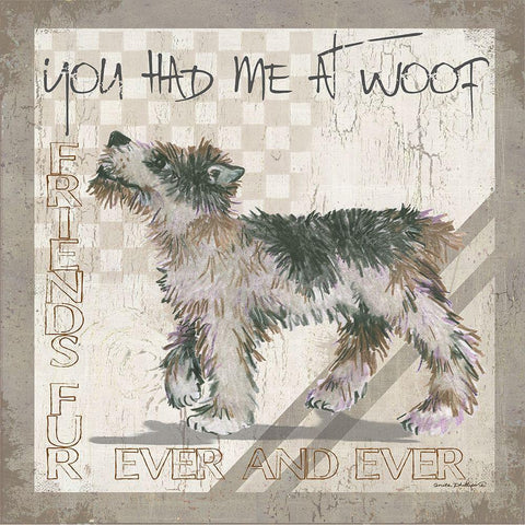 You Had Me White Modern Wood Framed Art Print by Phillips, Anita