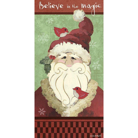Believe in the Magic Black Modern Wood Framed Art Print by Phillips, Anita