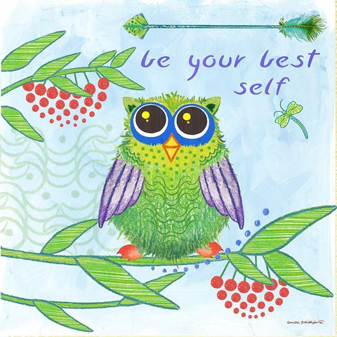 Be Your Best White Modern Wood Framed Art Print by Phillips, Anita