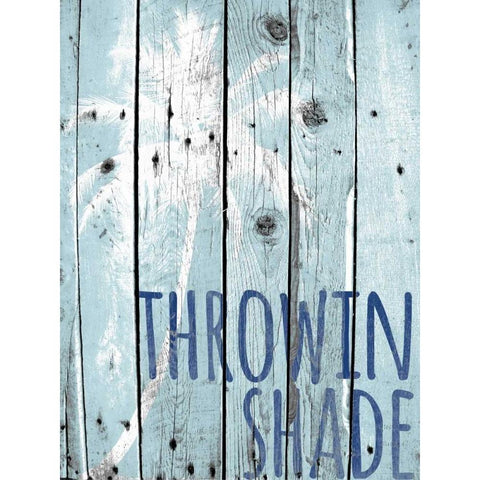 Throwin Shade Gold Ornate Wood Framed Art Print with Double Matting by Hutchins, Ashley