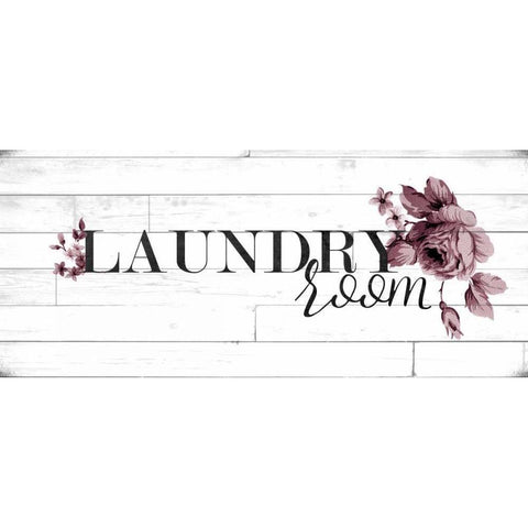 Laundry Room White Modern Wood Framed Art Print by Hutchins, Ashley