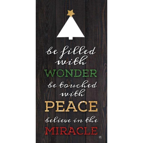 Wonderful Time Black Modern Wood Framed Art Print with Double Matting by Perrenoud, Aubree