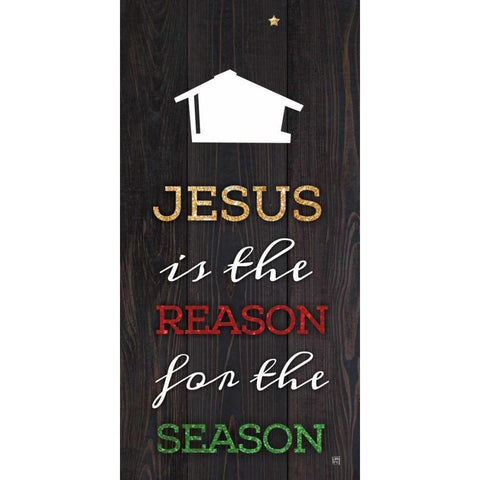 The Reason Black Modern Wood Framed Art Print with Double Matting by Perrenoud, Aubree