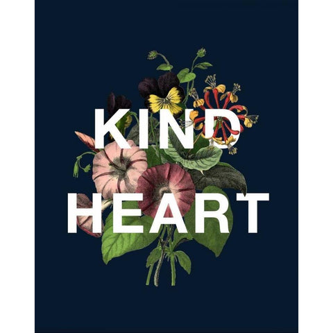 Kind Heart Gold Ornate Wood Framed Art Print with Double Matting by Perrenoud, Aubree