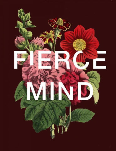 Fierce Mind Black Ornate Wood Framed Art Print with Double Matting by Perrenoud, Aubree