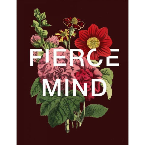 Fierce Mind Gold Ornate Wood Framed Art Print with Double Matting by Perrenoud, Aubree