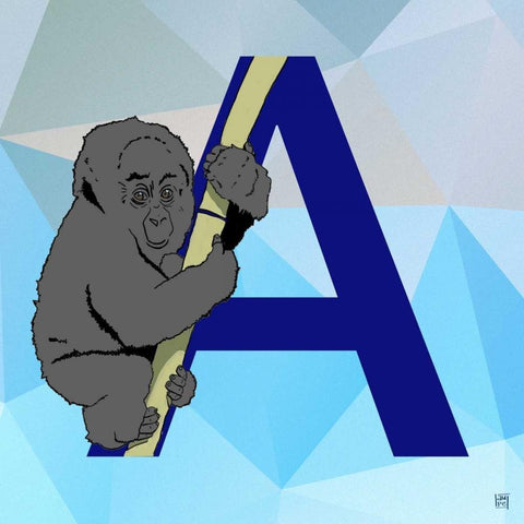 A Black Modern Wood Framed Art Print by Perrenoud, Aubree