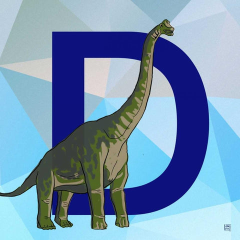 D White Modern Wood Framed Art Print by Perrenoud, Aubree