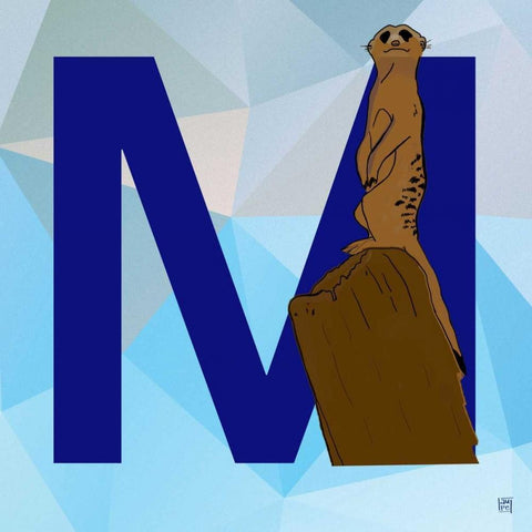 M Black Ornate Wood Framed Art Print with Double Matting by Perrenoud, Aubree