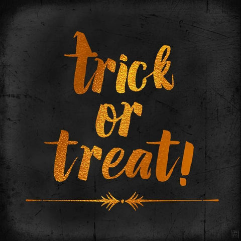 Trick or Treat White Modern Wood Framed Art Print by Perrenoud, Aubree