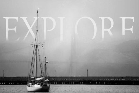 Explore White Modern Wood Framed Art Print with Double Matting by Perrenoud, Aubree