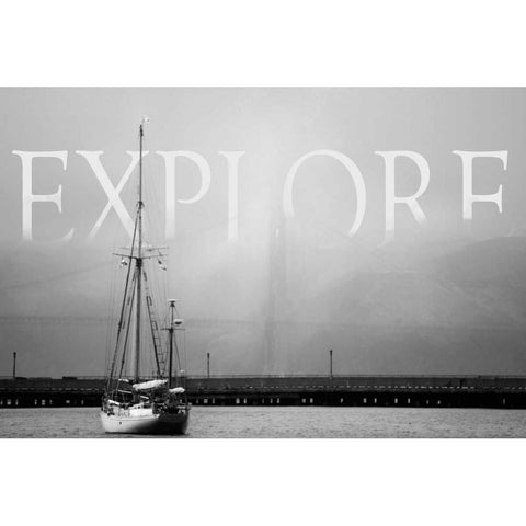 Explore Black Modern Wood Framed Art Print by Perrenoud, Aubree