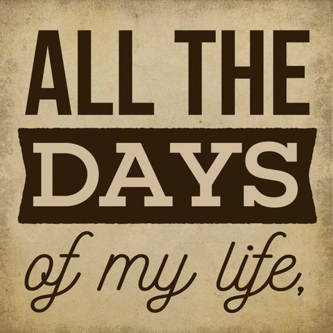 All the Days White Modern Wood Framed Art Print by Perrenoud, Aubree