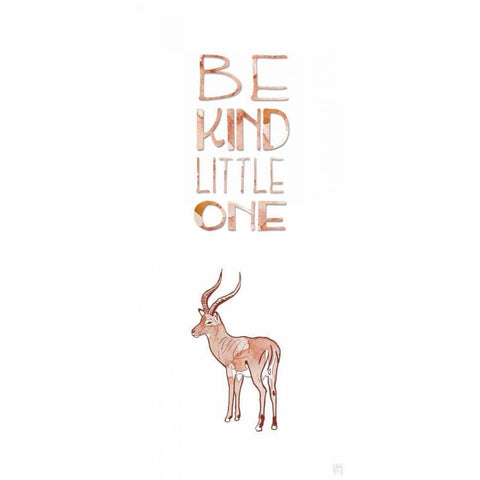 Kind Little One White Modern Wood Framed Art Print by Perrenoud, Aubree