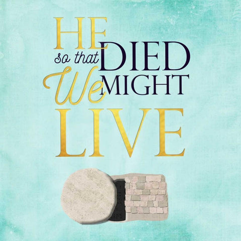 He Died White Modern Wood Framed Art Print by Perrenoud, Aubree