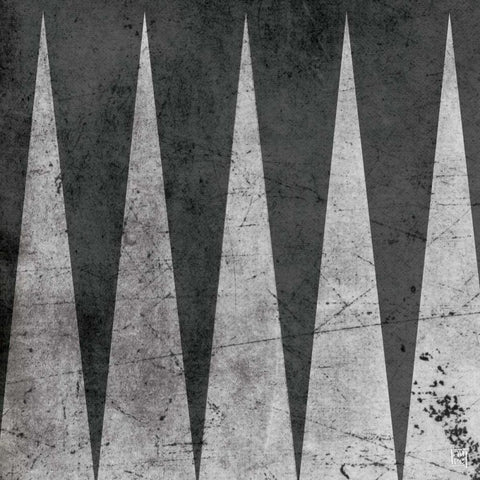 Backgammon Gold Ornate Wood Framed Art Print with Double Matting by Perrenoud, Aubree