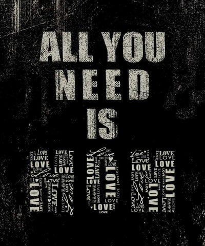 All You Need is Mom Black Ornate Wood Framed Art Print with Double Matting by Baldwin, Jim