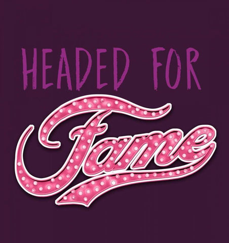 Headed for Fame Black Ornate Wood Framed Art Print with Double Matting by Baldwin, Jim