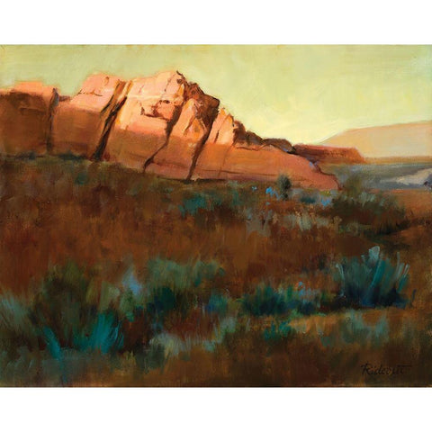 Splendor White Modern Wood Framed Art Print by Candy Rideout