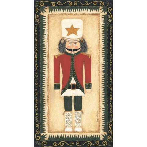Nutcracker I Black Modern Wood Framed Art Print by Shamp, Cindy