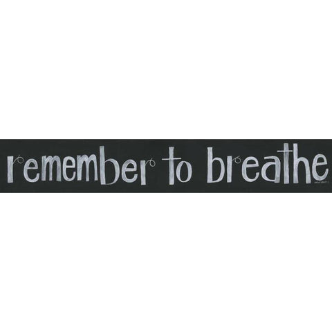 Breathe Gold Ornate Wood Framed Art Print with Double Matting by Shamp, Cindy