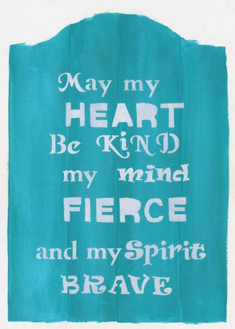 Brave Spirit Black Ornate Wood Framed Art Print with Double Matting by Shamp, Cindy