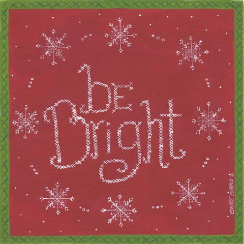 Be Bright Black Modern Wood Framed Art Print by Shamp, Cindy