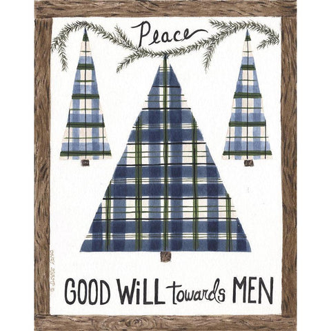 Good Will White Modern Wood Framed Art Print by Shamp, Cindy