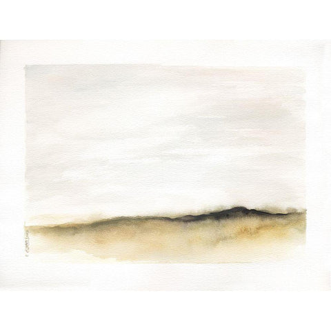 Mod Landscape V Black Modern Wood Framed Art Print by Shamp, Cindy