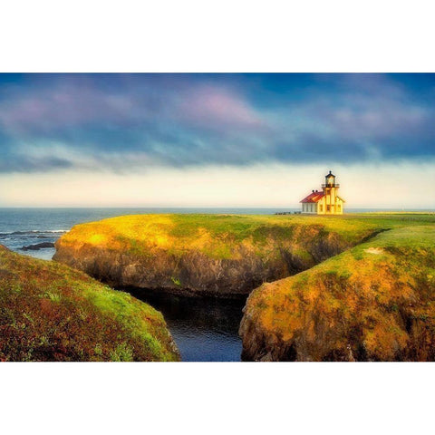 Coastal Black Modern Wood Framed Art Print by Frates, Dennis