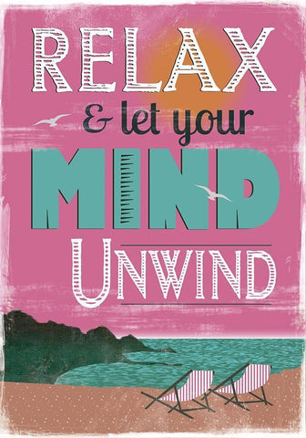 Let Your Mind White Modern Wood Framed Art Print with Double Matting by JMB Designs