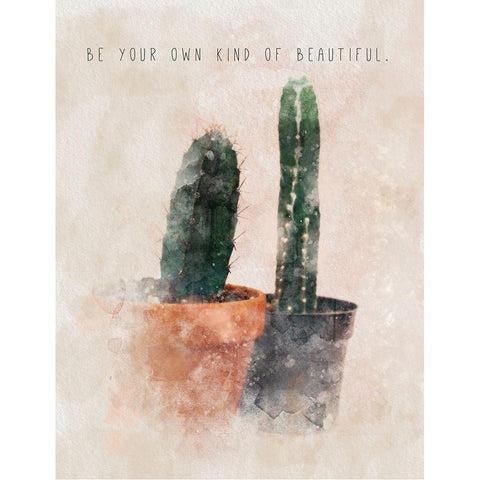 Be Your Own Black Modern Wood Framed Art Print with Double Matting by JMB Designs