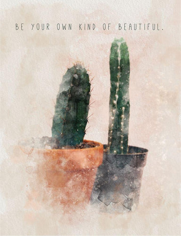 Be Your Own Black Ornate Wood Framed Art Print with Double Matting by JMB Designs