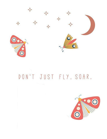 Soar Black Ornate Wood Framed Art Print with Double Matting by JMB Designs