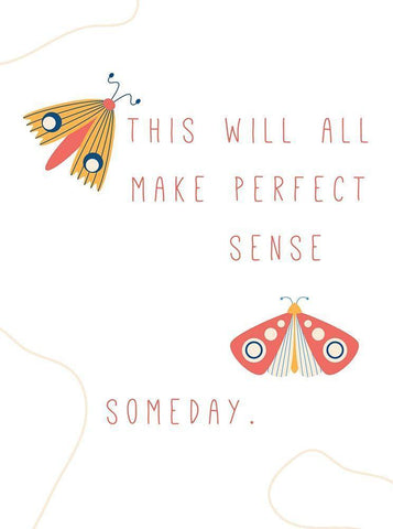 Someday Black Ornate Wood Framed Art Print with Double Matting by JMB Designs