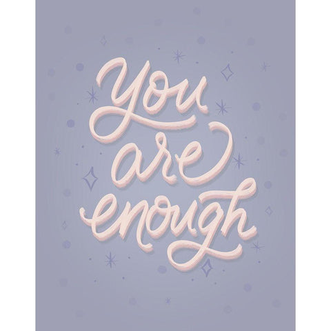 You Are Black Modern Wood Framed Art Print by Batista, Dee